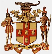 The Jamaican Coat of Arms