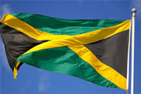 The Jamaica National Flag